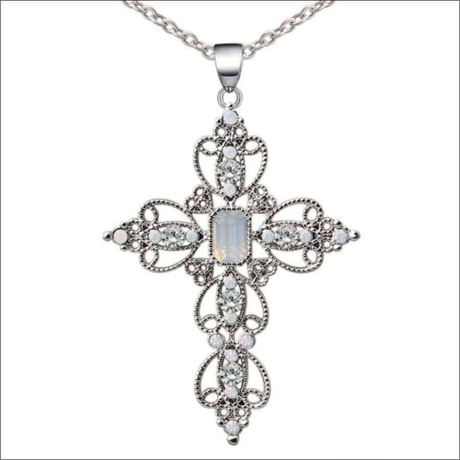 Cross hot sale faith necklace