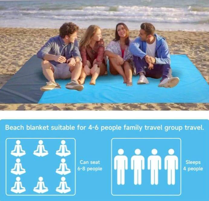 Extra large beach online blanket